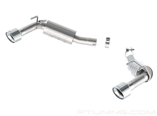 Picture of ATAK Stainless Steel Axle-Back Exhaust System with Split Rear Exit