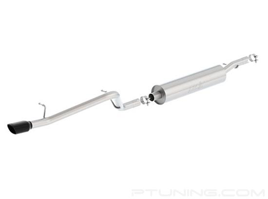 Picture of S-Type Stainless Steel Cat-Back Exhaust System with Single Rear Exit