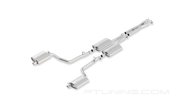 Picture of S-Type Stainless Steel Cat-Back Exhaust System with Split Rear Exit