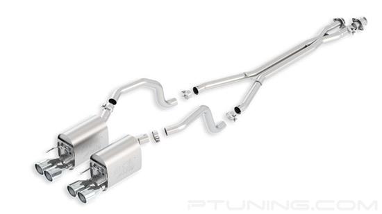 Picture of ATAK Stainless Steel Cat-Back Exhaust System with Quad Rear Exit