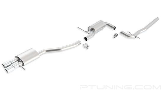 Picture of S-Type Stainless Steel Cat-Back Exhaust System with Dual Rear Exit