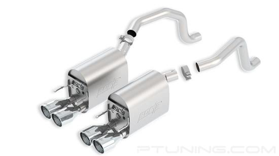 Picture of S-Type II Stainless Steel Axle-Back Exhaust System with Quad Rear Exit
