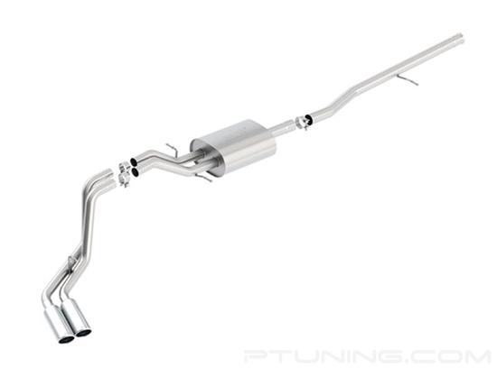 Picture of S-Type Stainless Steel Cat-Back Exhaust System with Dual Side Exit