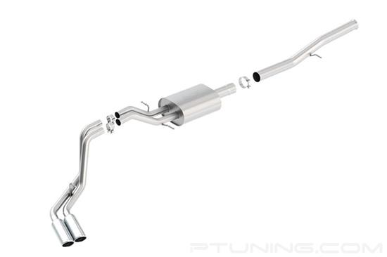 Picture of S-Type Stainless Steel Cat-Back Exhaust System with Dual Side Exit