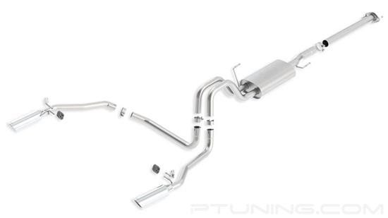 Picture of ATAK Stainless Steel Cat-Back Exhaust System with Split Rear Exit