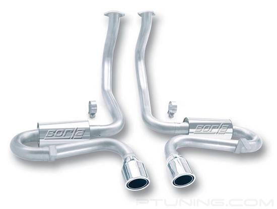 Picture of S-Type Stainless Steel Cat-Back Exhaust System with Split Rear Exit