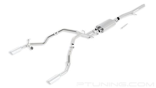 Picture of S-Type Stainless Steel Cat-Back Exhaust System with Split Rear Exit