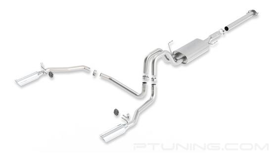 Picture of S-Type Stainless Steel Cat-Back Exhaust System with Split Rear Exit
