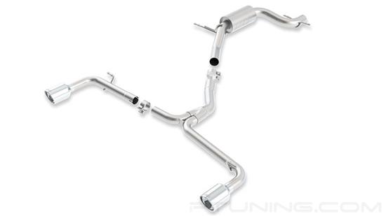 Picture of S-Type Stainless Steel Cat-Back Exhaust System with Split Rear Exit