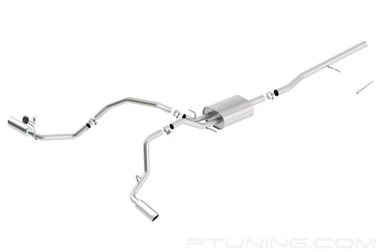 Picture of ATAK Stainless Steel Cat-Back Exhaust System with Split Side Exit