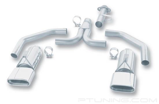 Picture of S-Type Stainless Steel Cat-Back Exhaust System with Split Rear Exit