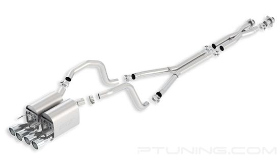 Picture of S-Type II Stainless Steel Cat-Back Exhaust System with Quad Rear Exit