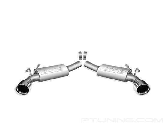 Picture of Touring Stainless Steel Axle-Back Exhaust System with Split Rear Exit