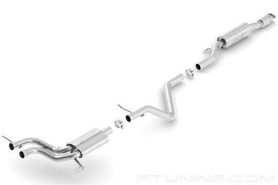 Picture of Touring Stainless Steel Cat-Back Exhaust System with Dual Rear Exit