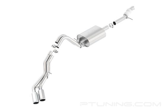 Picture of Touring Stainless Steel Cat-Back Exhaust System with Dual Side Exit