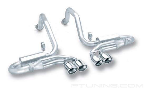 Picture of S-Type Stainless Steel Cat-Back Exhaust System with Quad Rear Exit