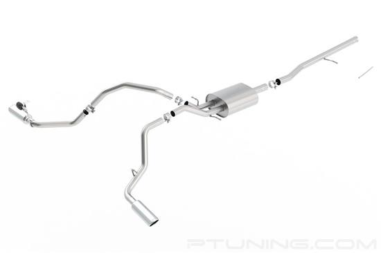 Picture of S-Type Stainless Steel Cat-Back Exhaust System with Split Side Exit