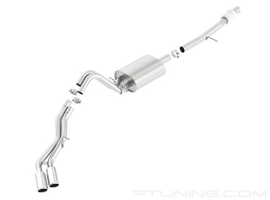 Picture of Touring Stainless Steel Cat-Back Exhaust System with Dual Side Exit