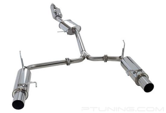 Picture of Silent Hi-Power Series 304 SS Cat-Back Exhaust System with Split Rear Exit