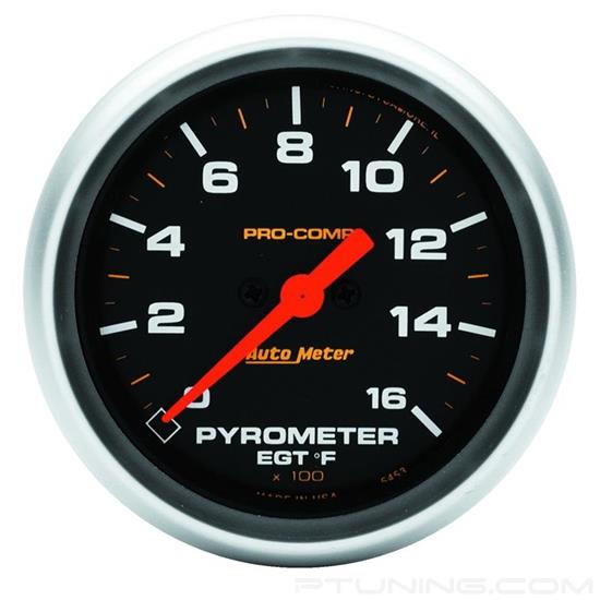 Picture of Pro-Comp Series 2-5/8" EGT Pyrometer Gauge, 0-1600 F