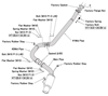 Picture of Racing Muffler Exhaust System with Single Rear Exit
