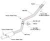 Picture of Racing Muffler Exhaust System with Single Rear Exit