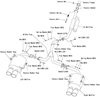 Picture of Legamax Premium Series 304 SS Cat-Back Exhaust System with Quad Rear Exit
