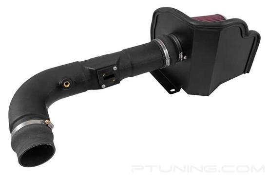 Picture of AirCharger Black Composite Cold Air Intake System with Red Filter