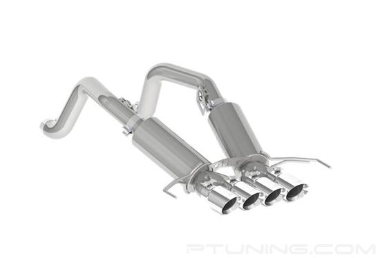 Picture of Pro Series 304 SS Axle-Back Exhaust System with Quad Rear Exit