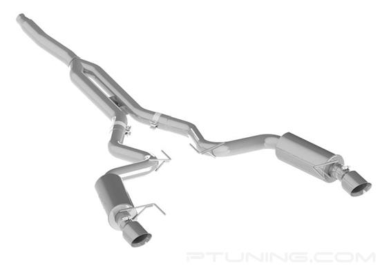 Picture of Installer Series Aluminized Steel Street Version Cat-Back Exhaust System with Split Rear Exit