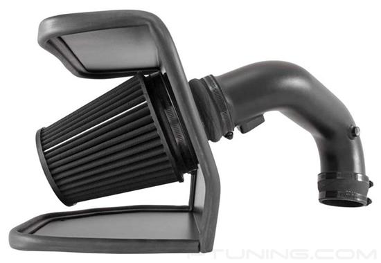 Picture of Blackhawk Induction Aluminum Black Powder Coated Cold Air Intake System with Black Filter