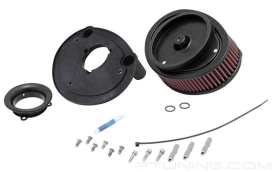 Picture of Oval Red Air Cleaner Assembly (1.313" ID)
