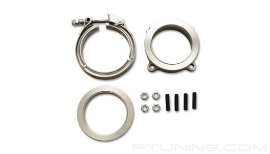 Picture of GT Series Turbine Outlet 3" 4-Bolt to 3" V-Band Adapter Kit, 304 SS