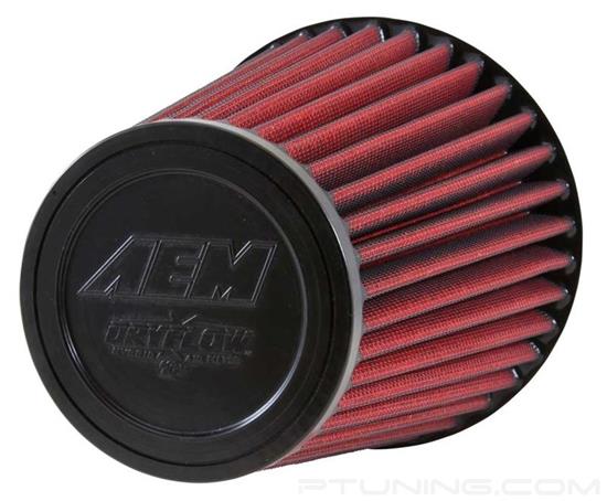 Picture of DryFlow Synthetic Air Filter - Red, Round, Tapered