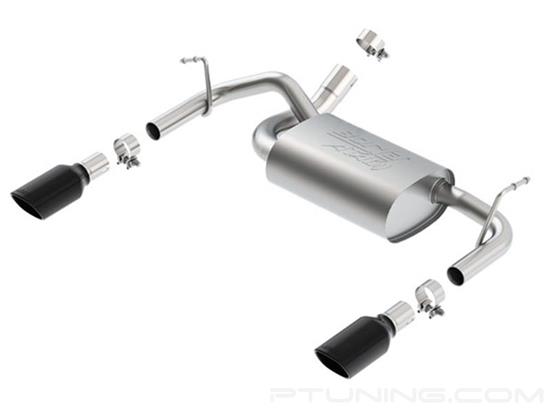 Picture of ATAK Stainless Steel Axle-Back Exhaust System with Split Rear Exit