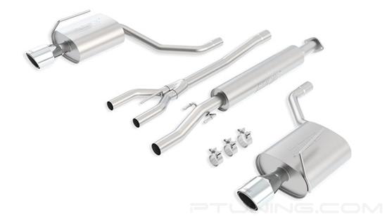 Picture of S-Type Stainless Steel Cat-Back Exhaust System with Split Rear Exit