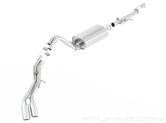 Picture of Touring Stainless Steel Cat-Back Exhaust System with Dual Side Exit