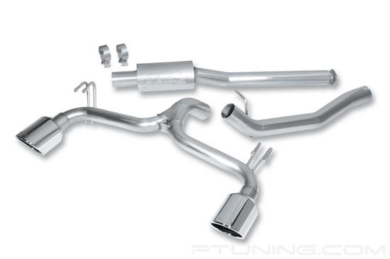 Picture of S-Type Stainless Steel Cat-Back Exhaust System with Split Rear Exit