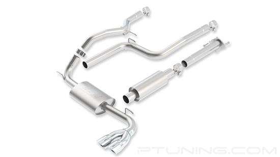 Picture of Touring Stainless Steel Cat-Back Exhaust System with Dual Rear Exit