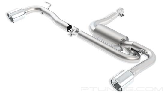 Picture of S-Type Stainless Steel Axle-Back Exhaust System with Split Rear Exit