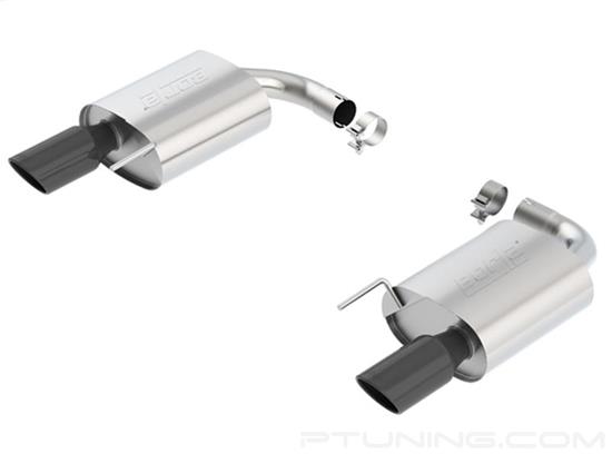 Picture of S-Type Stainless Steel Axle-Back Exhaust System with Split Rear Exit