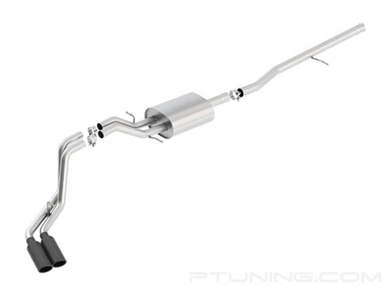 Picture of S-Type Stainless Steel Cat-Back Exhaust System with Dual Side Exit