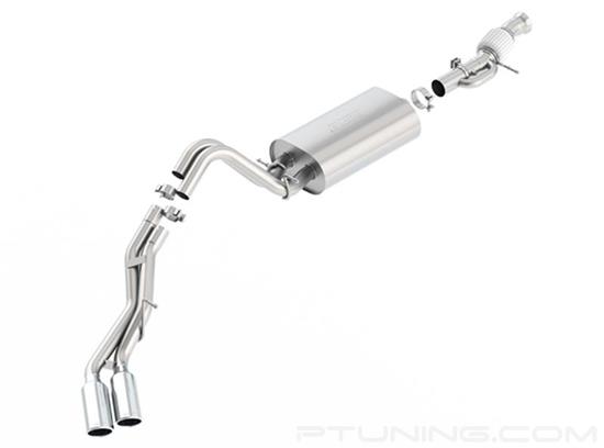 Picture of Touring Stainless Steel Cat-Back Exhaust System with Dual Side Exit