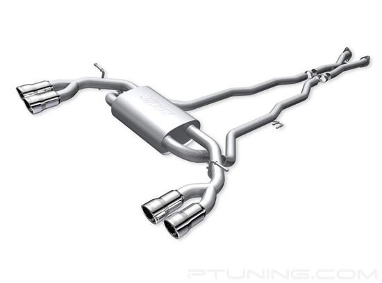 Picture of S-Type Stainless Steel Cat-Back Exhaust System with Quad Rear Exit