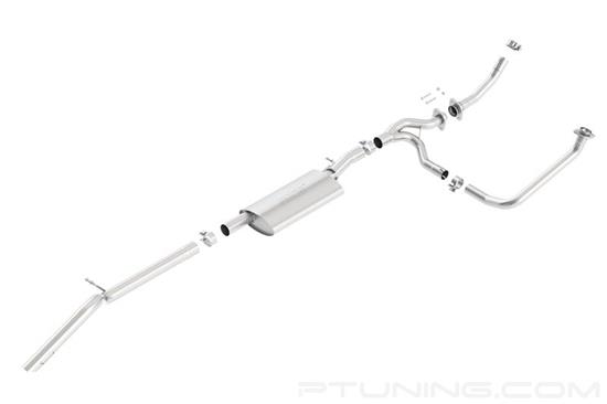 Picture of S-Type Stainless Steel Cat-Back Exhaust System with Single Rear Exit