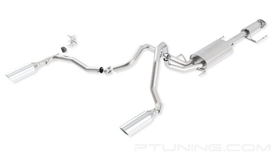Picture of Touring Stainless Steel Cat-Back Exhaust System with Split Rear Exit