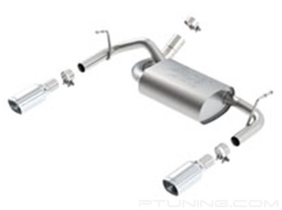 Picture of ATAK Stainless Steel Axle-Back Exhaust System with Split Rear Exit