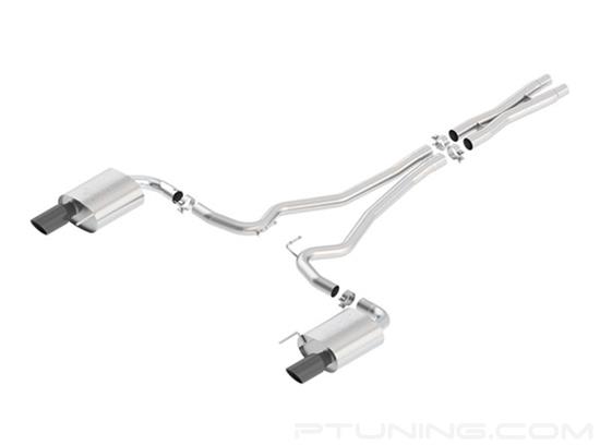 Picture of ATAK Stainless Steel Cat-Back Exhaust System with Split Rear Exit