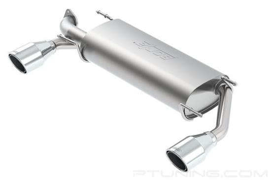 Picture of Touring Stainless Steel Axle-Back Exhaust System with Split Rear Exit