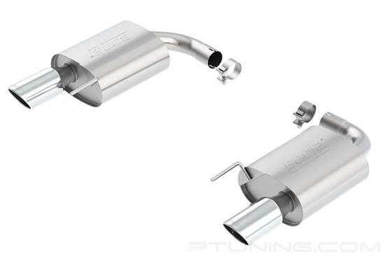 Picture of S-Type Stainless Steel Axle-Back Exhaust System with Split Rear Exit